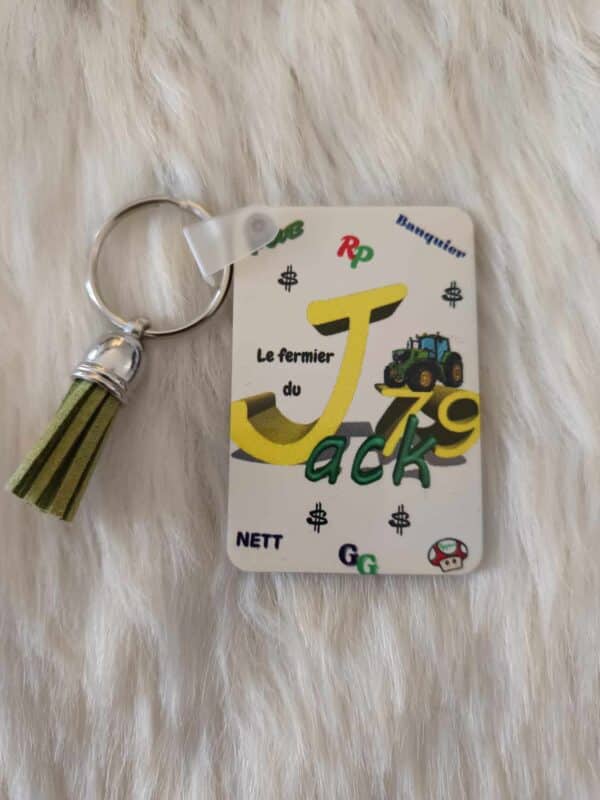 Porte clef sublimation