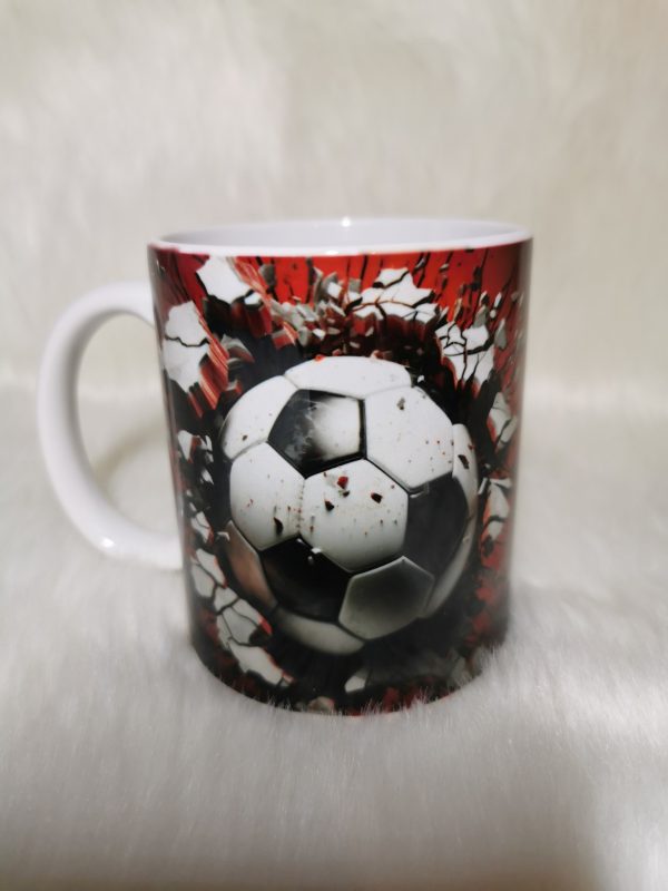 Tasse foot rouge 3D